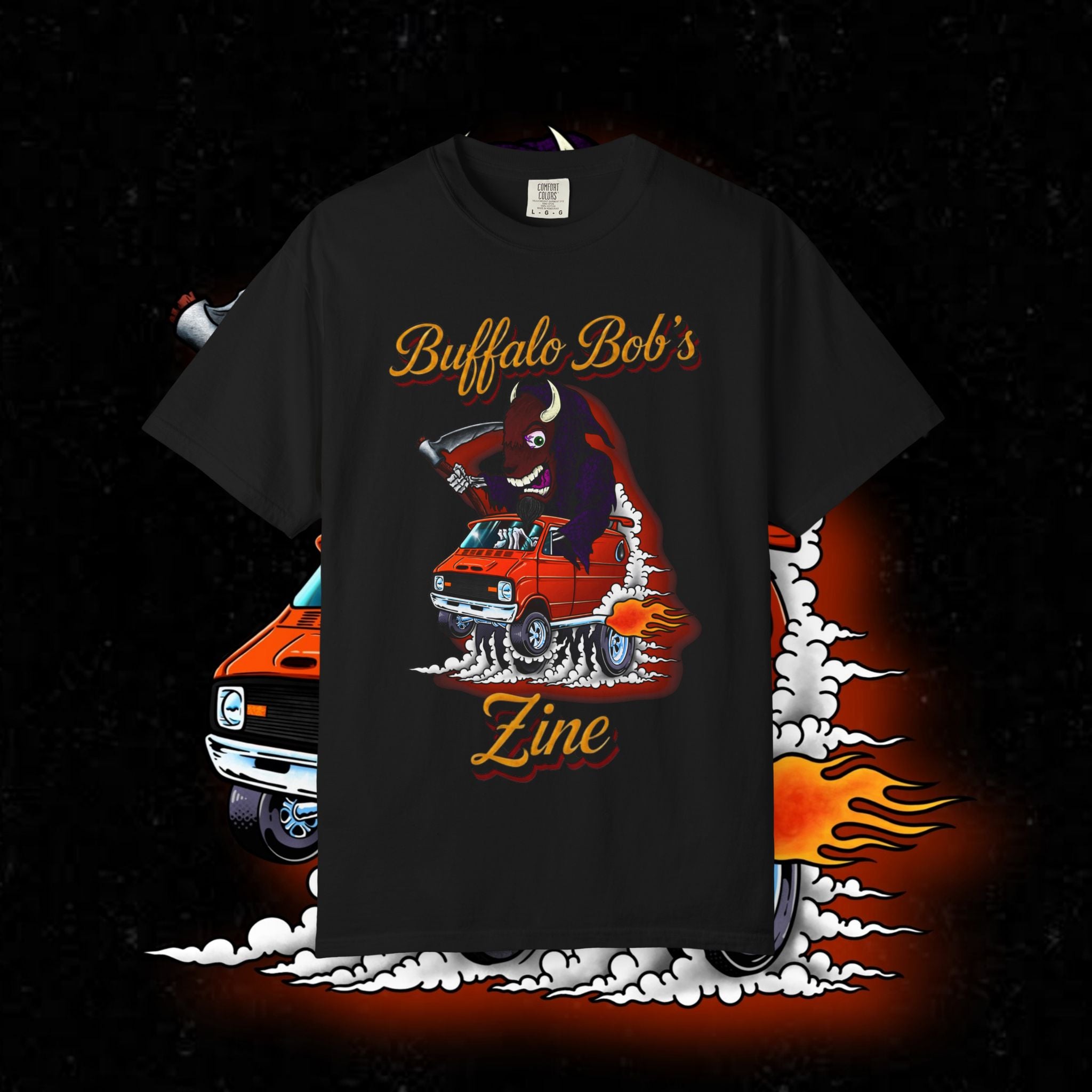 Buffalo Bob's Zine T-shirt | Buffalo Boogie Van