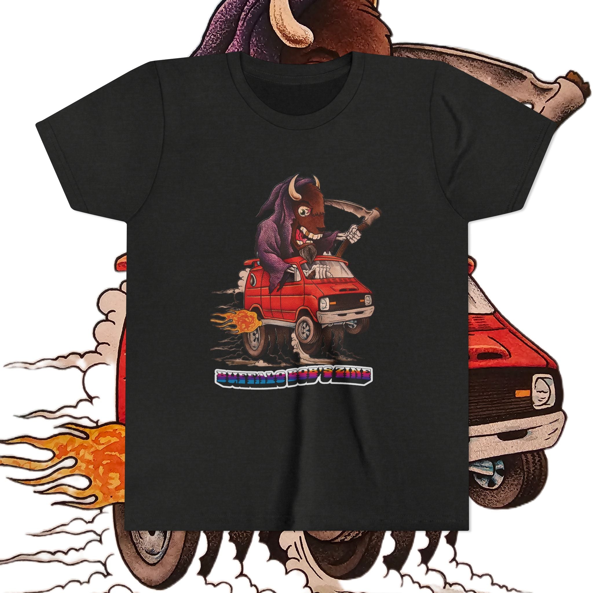 Buffalo Youth Tee — Made by Willow for Kids