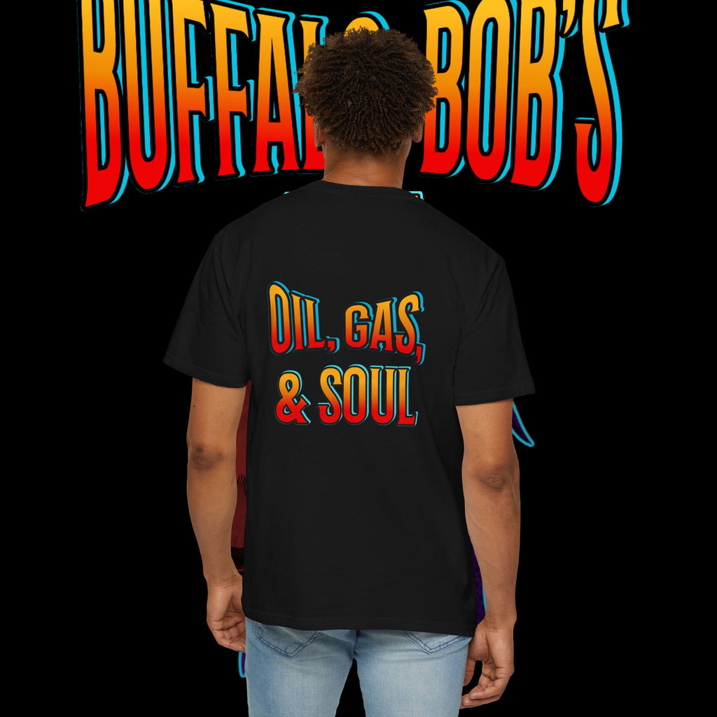 Buffalo-Bob's Zine T-Shirt — "Buffalo Head" Retro Graphic Tee