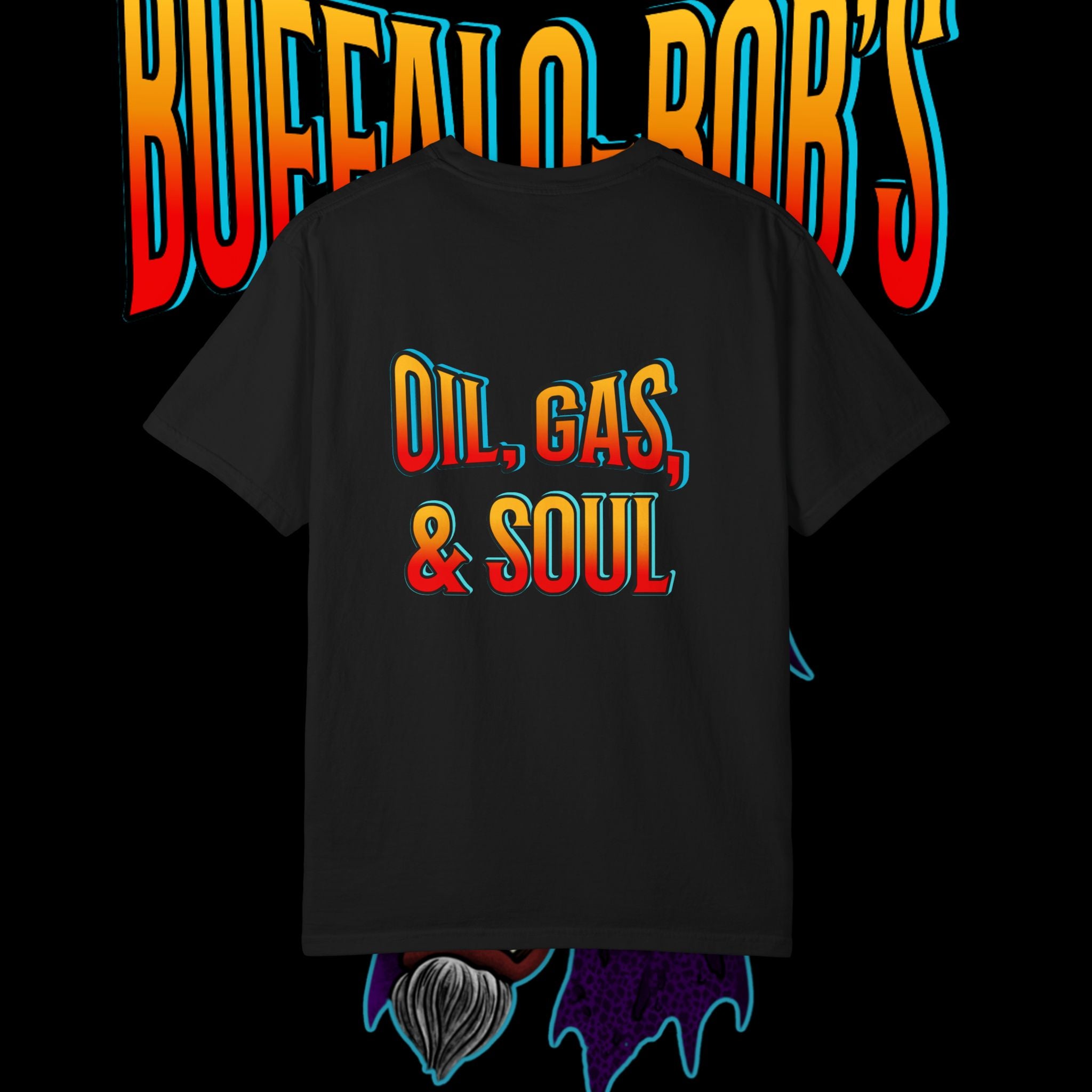 Buffalo-Bob's Zine T-Shirt — "Buffalo Head" Retro Graphic Tee