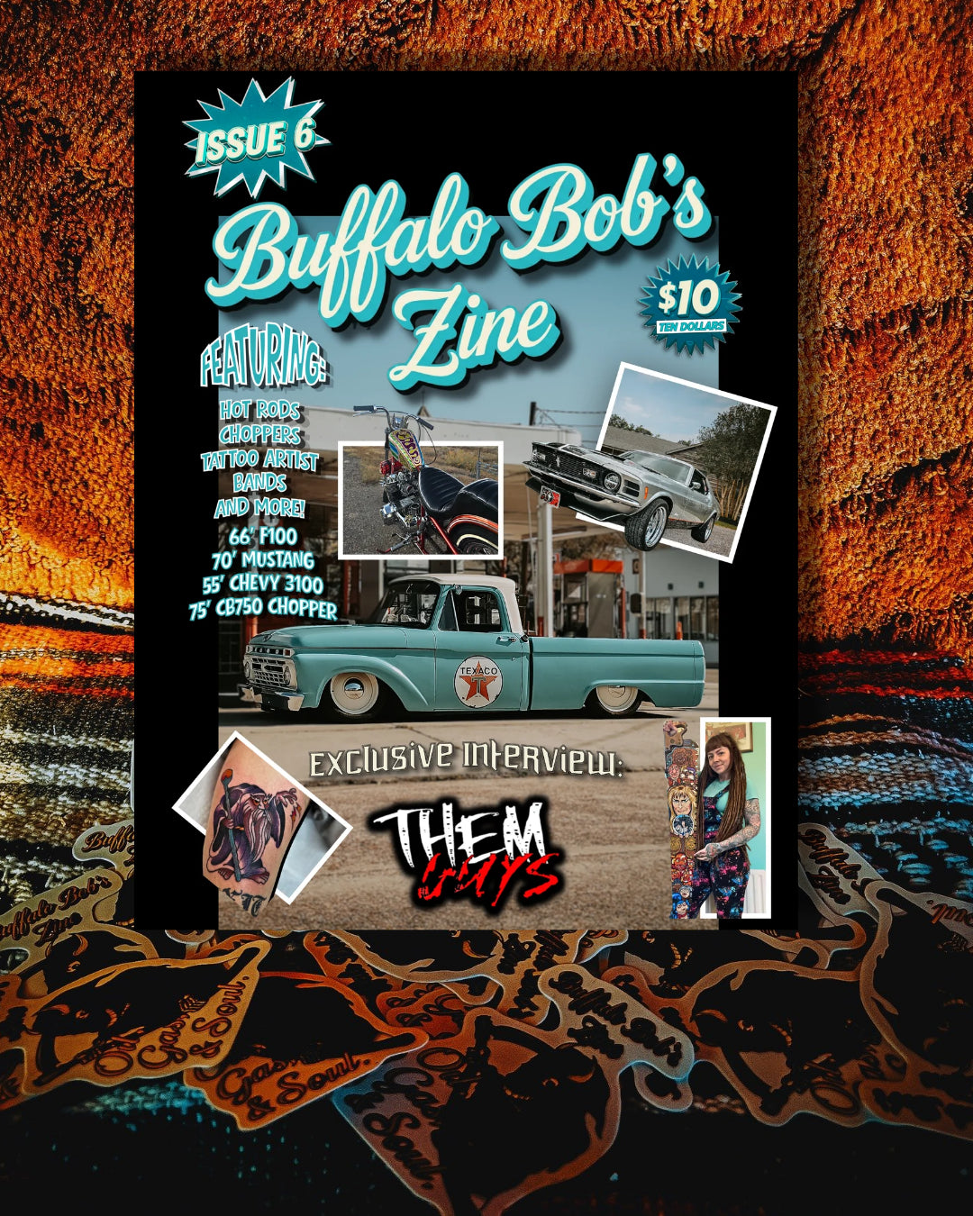 Issue #6 W/ 4" Sticker