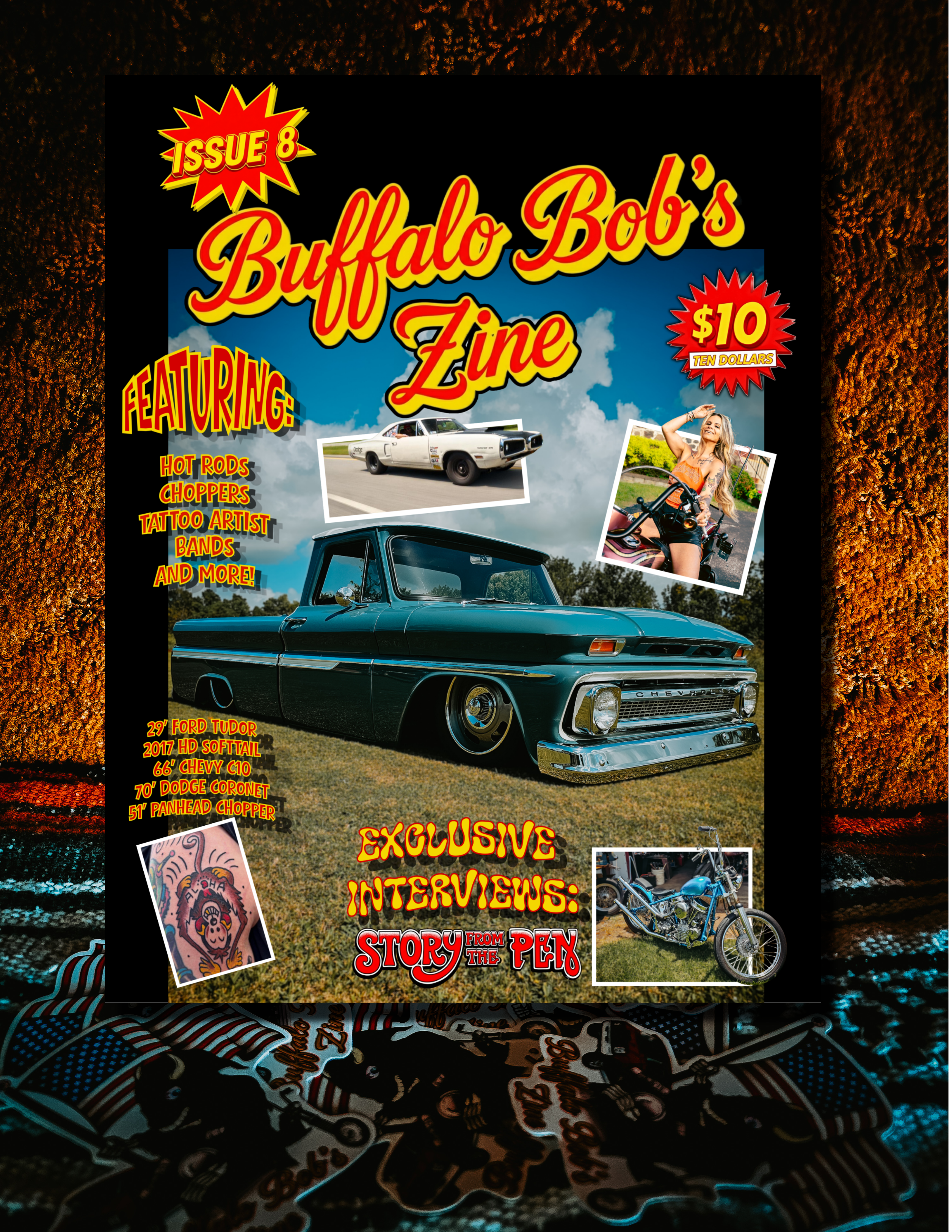 Issue #8 W/ 4" Sticker